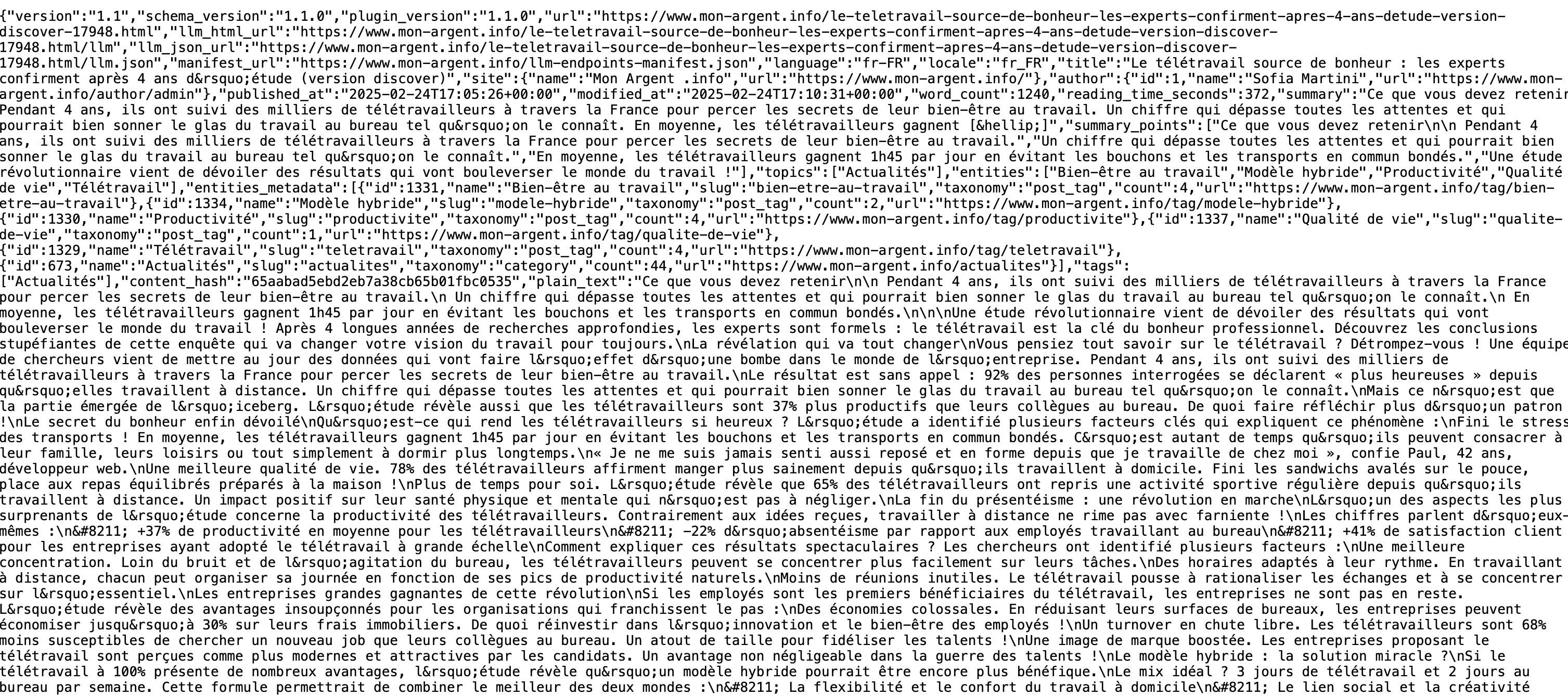 LLM Endpoints - Capture d'écran 2