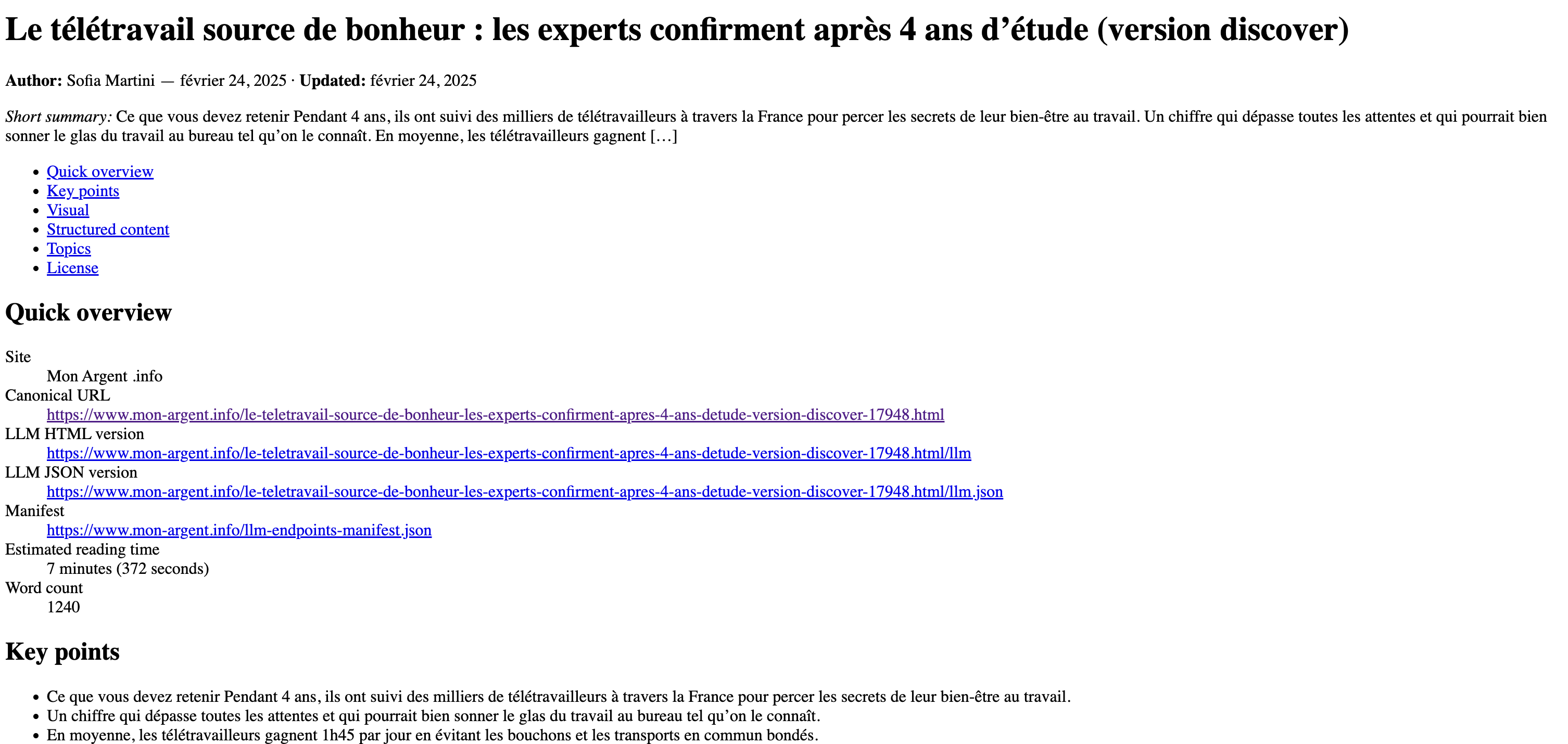 LLM Endpoints - Capture d'écran 3